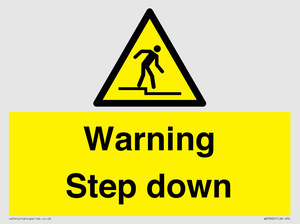 Warning Step down